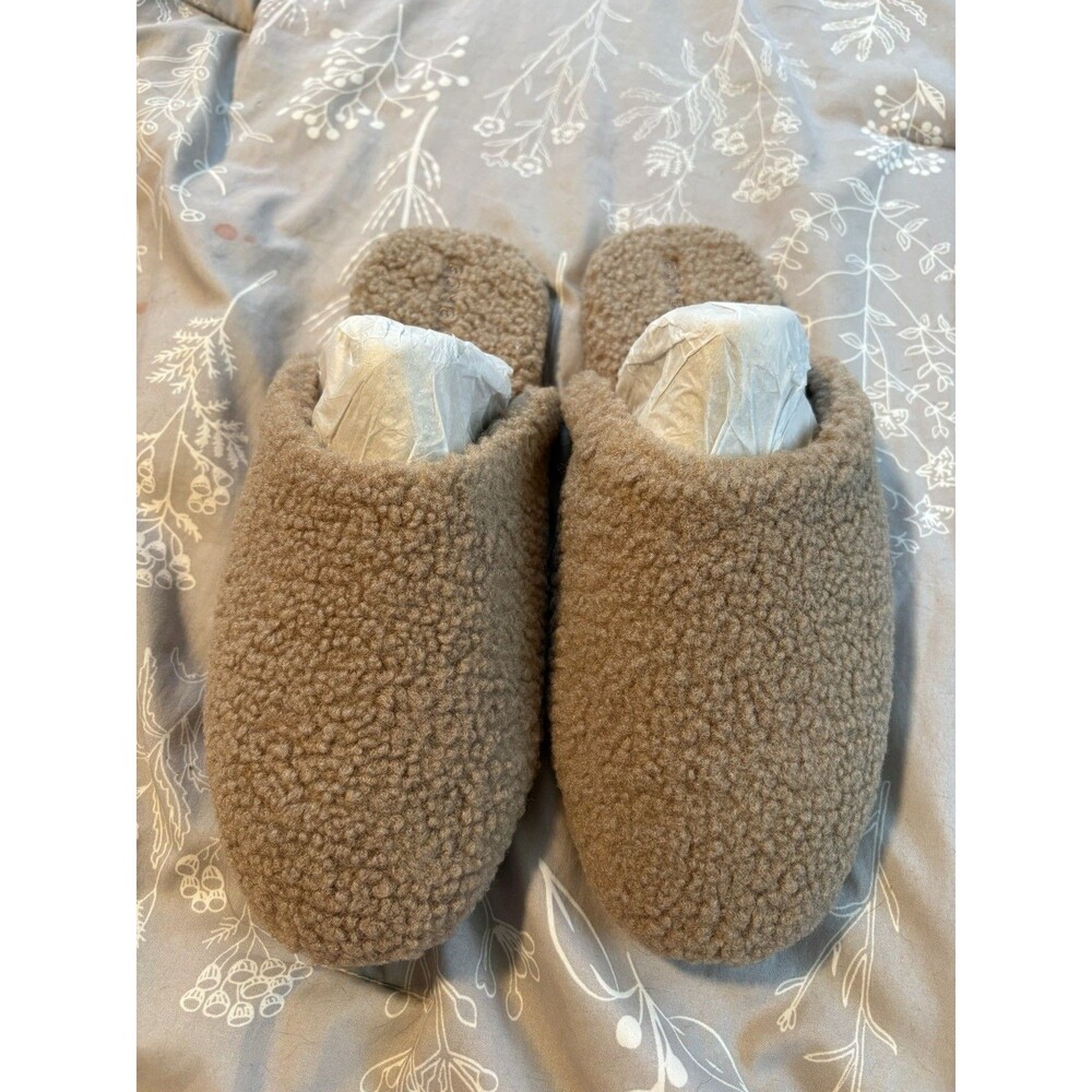 BOMBAS  WOMEN'S  SUNDAY  MULE  SLIPPERS  IN  LIGHT  BROWN Size 11
